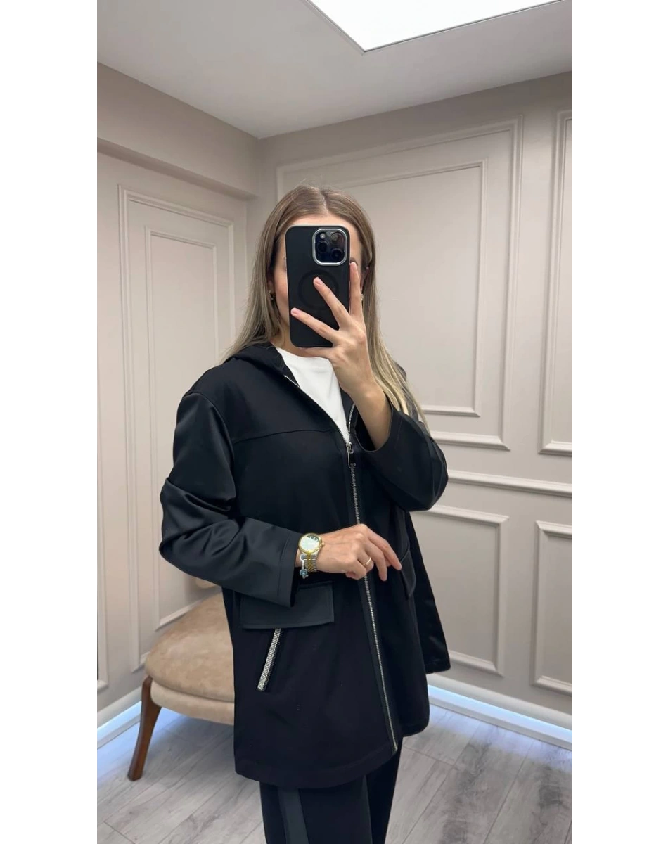 Venöve 26FWSWE0009 Siyah Mike Takım