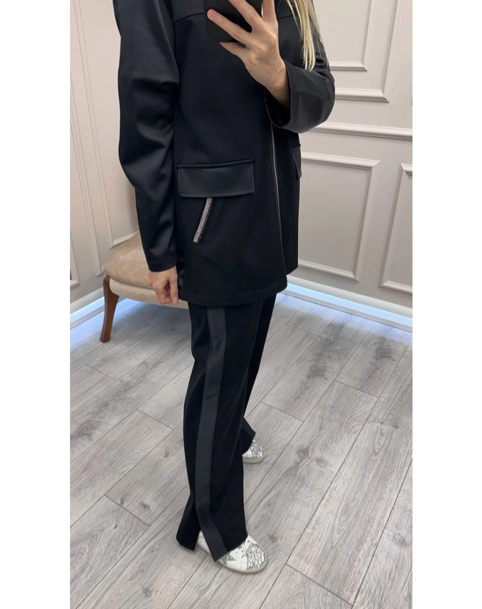 Venöve 26FWSWE0009 Siyah Mike Takım