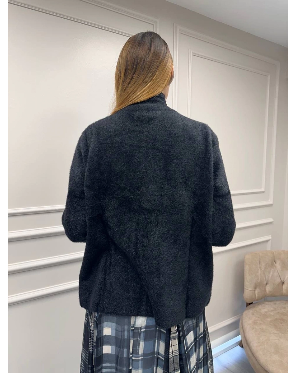 Venöve 26FWTRI0002 Siyah Pera Triko