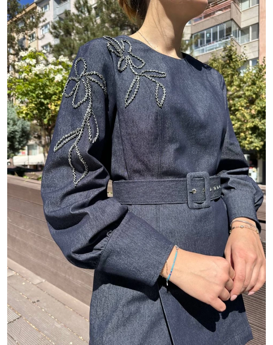 Venöve 26FWTUN0002 Lacivert Aline Takım