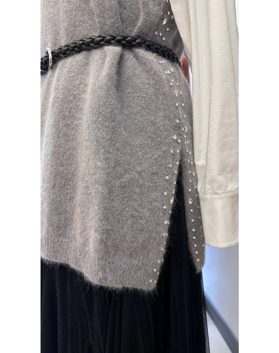 Venöve 26FWYLK0003 Gri Dove Yelek