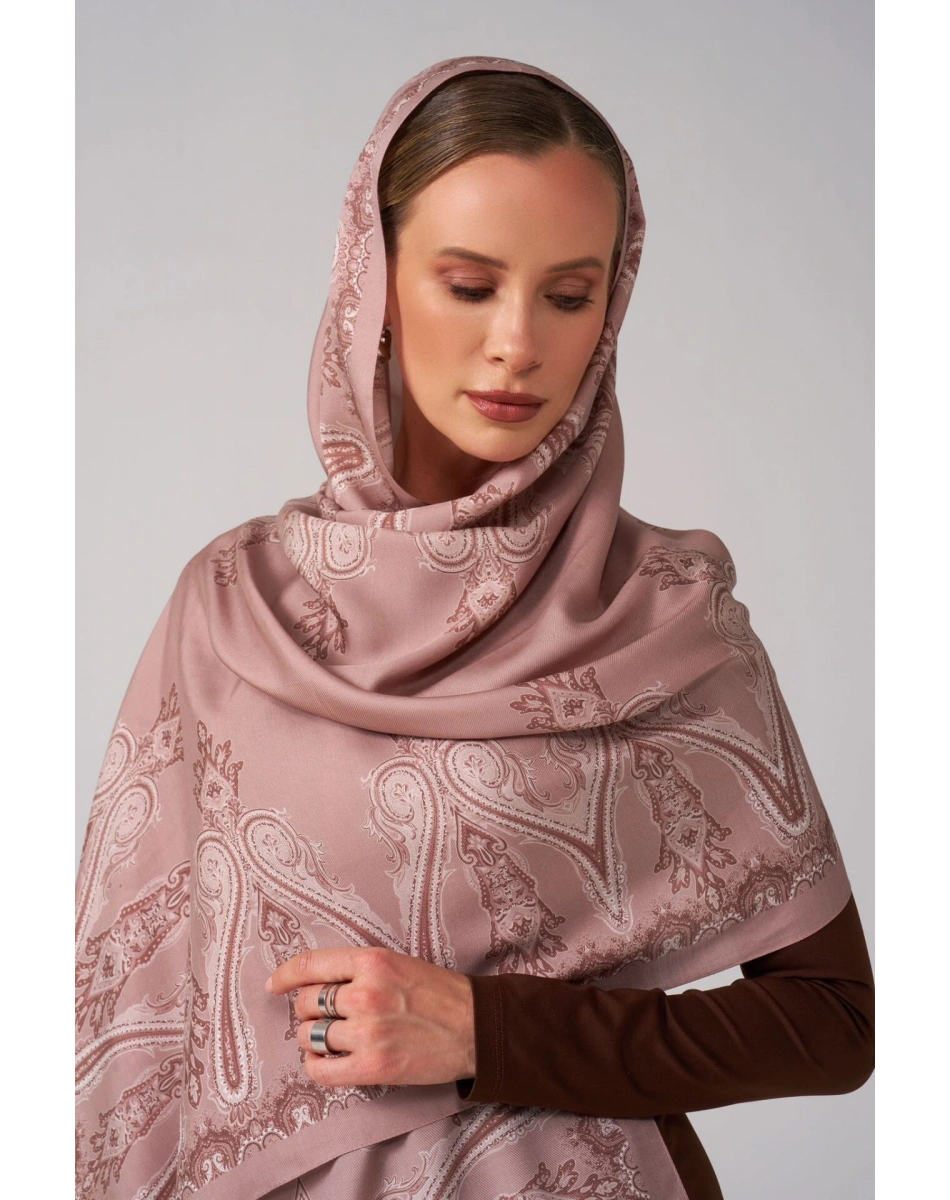 Wennora NuraShine Gül Kurusu Şal