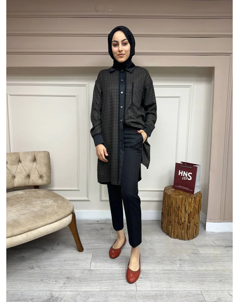 Yusuf Özdemir 24Y1169 Siyah Klasik Pantolon