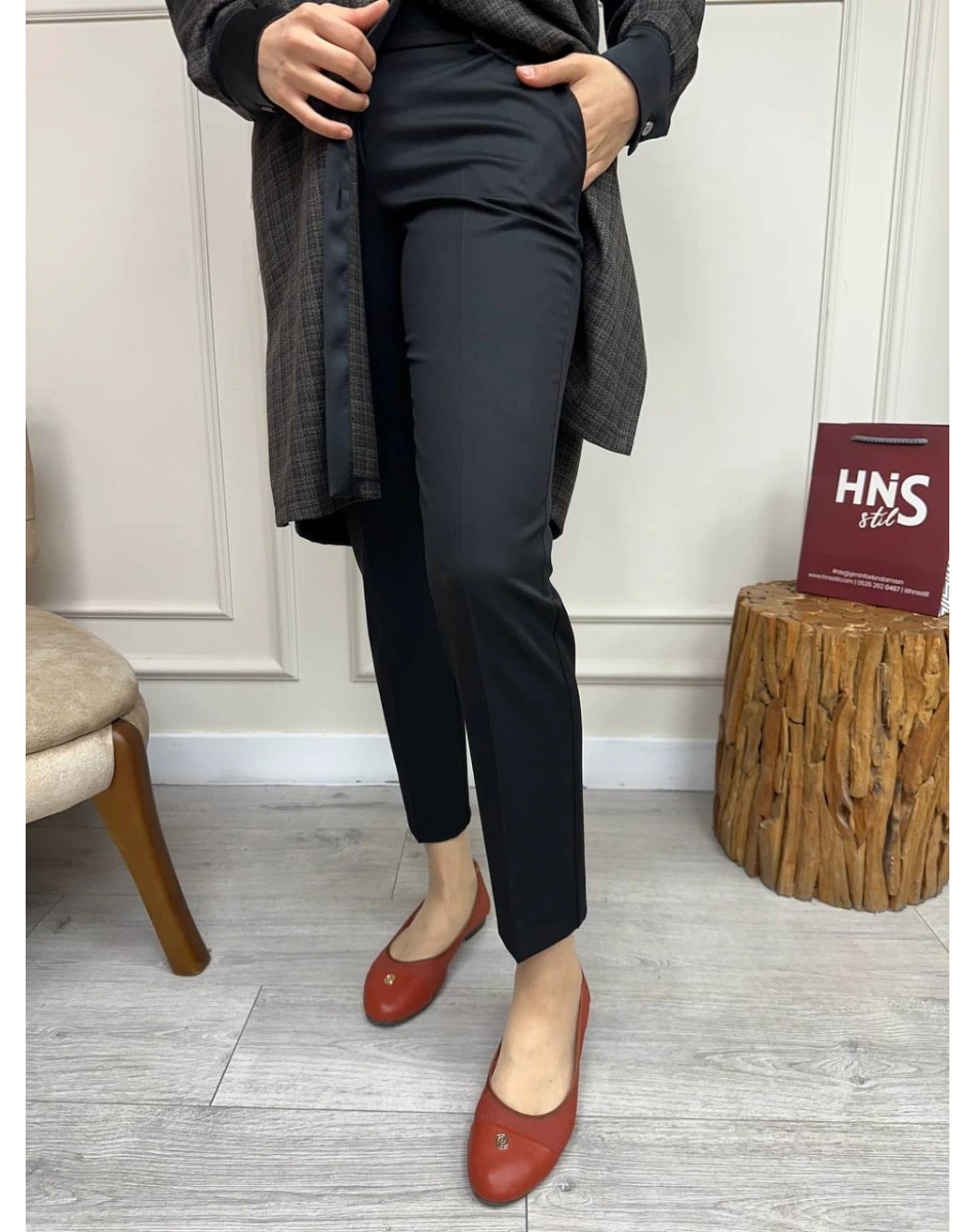 Yusuf Özdemir 24Y1169 Siyah Klasik Pantolon