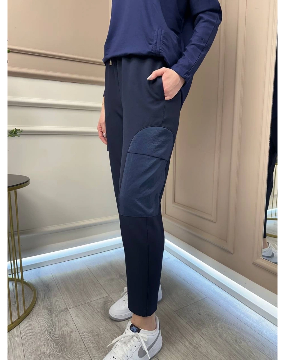 Yusuf Özdemir 25K1532 Lacivert Cep Detaylı Pantolon