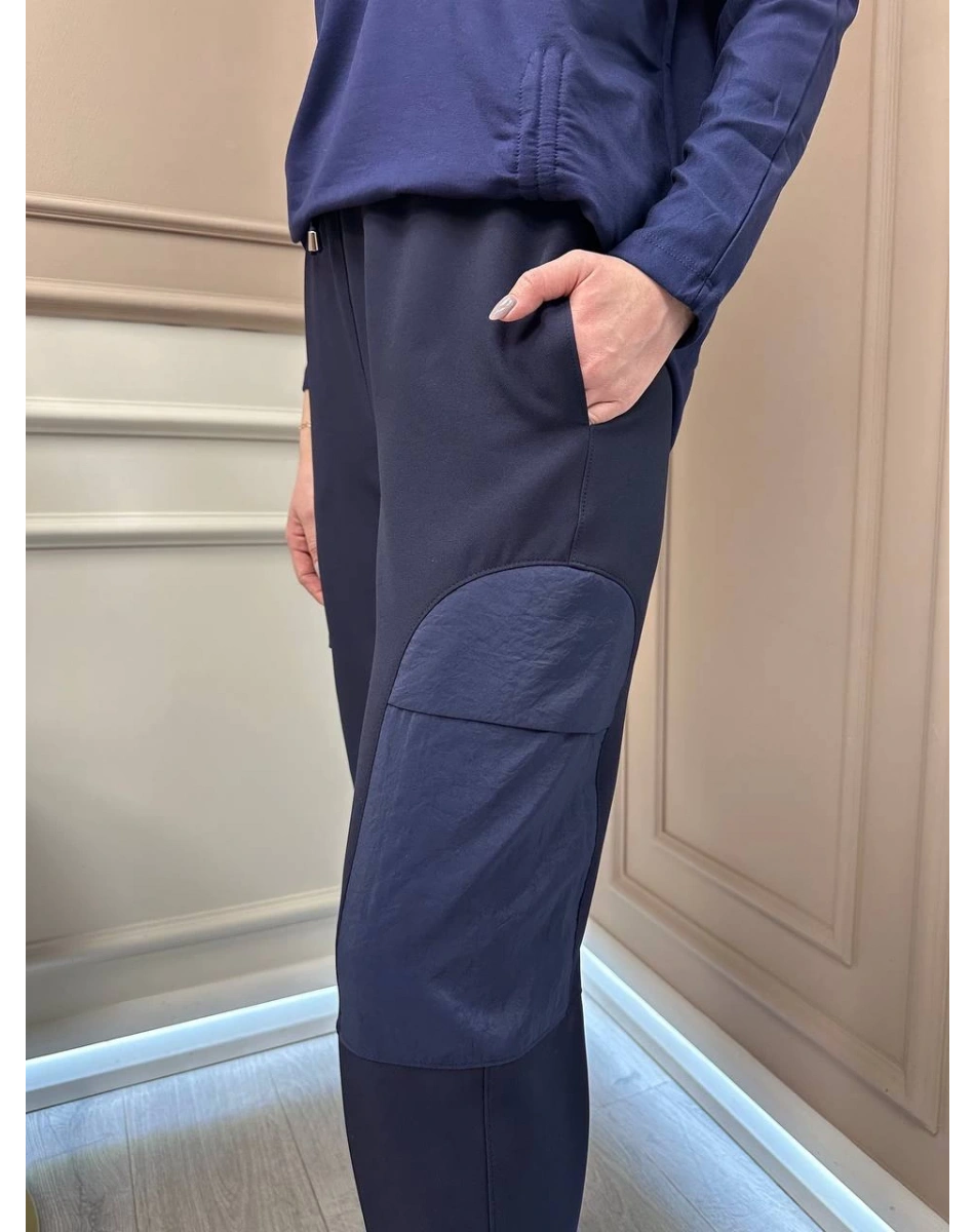 Yusuf Özdemir 25K1532 Lacivert Cep Detaylı Pantolon