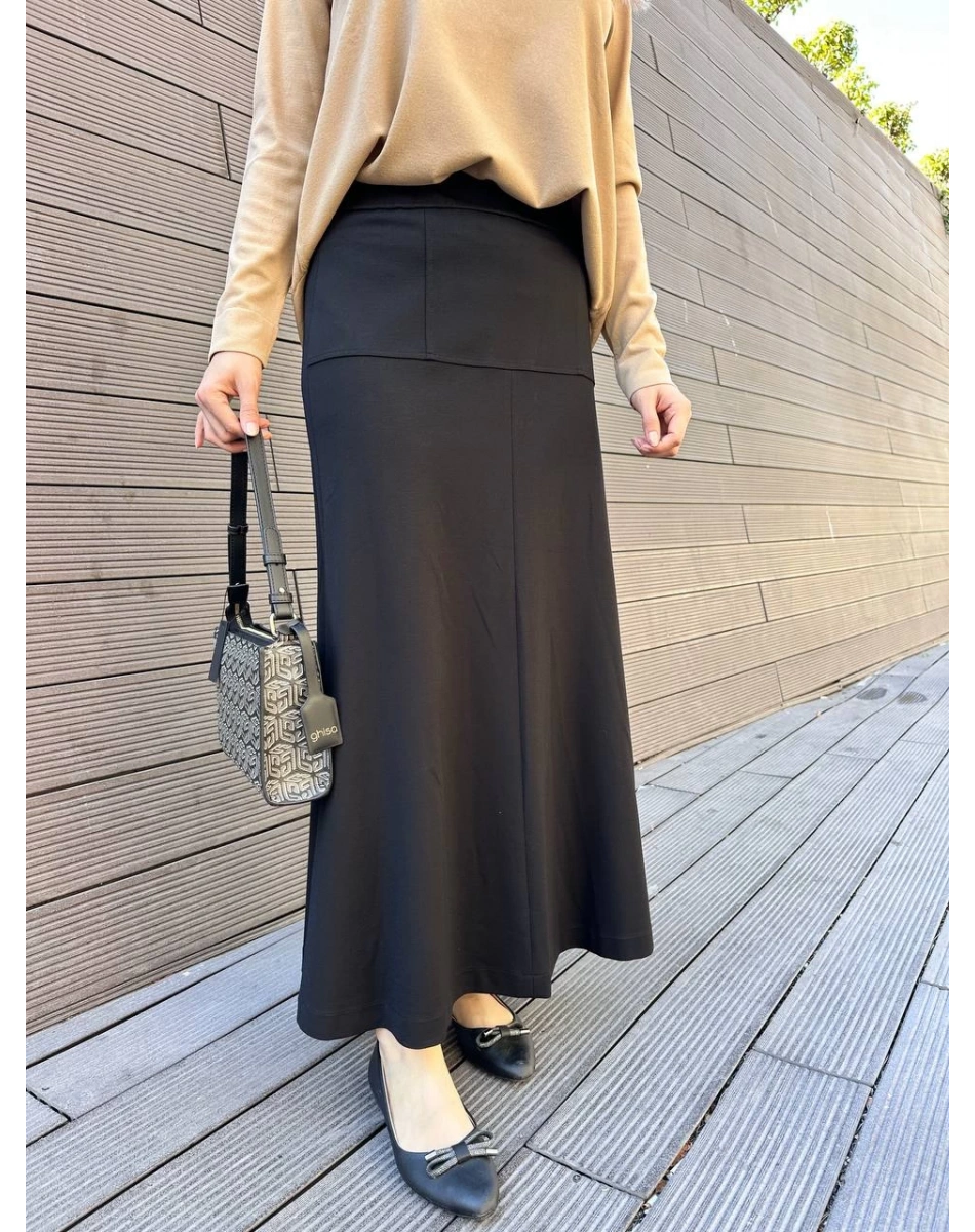 Yusuf Özdemir 25K1533 Siyah Çan Etek