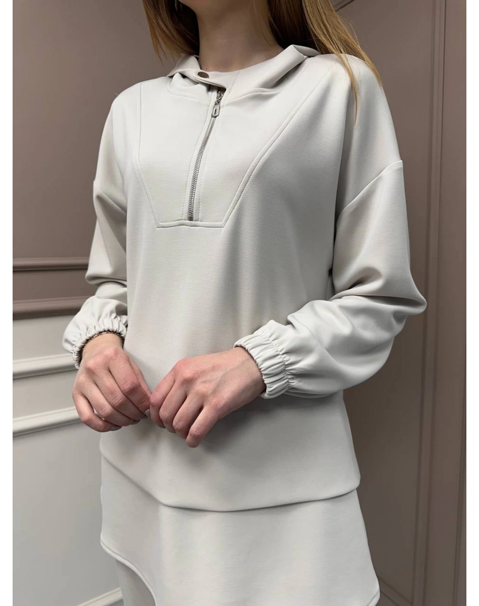 Yusuf Özdemir 25Y6002 Taş İpek Penye İkili Takım