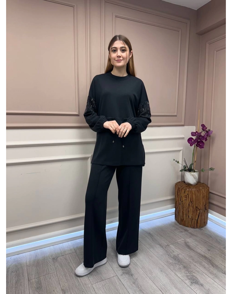 Yusuf Özdemir 25Y6005 Siyah İkili Takım