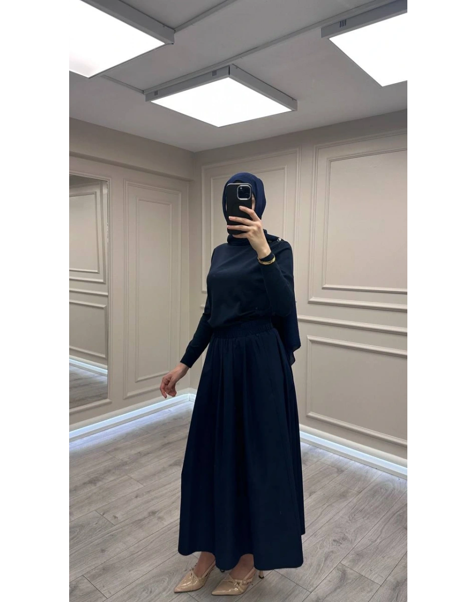 Yusuf Özdemir 26K1555 Lacivert Etek