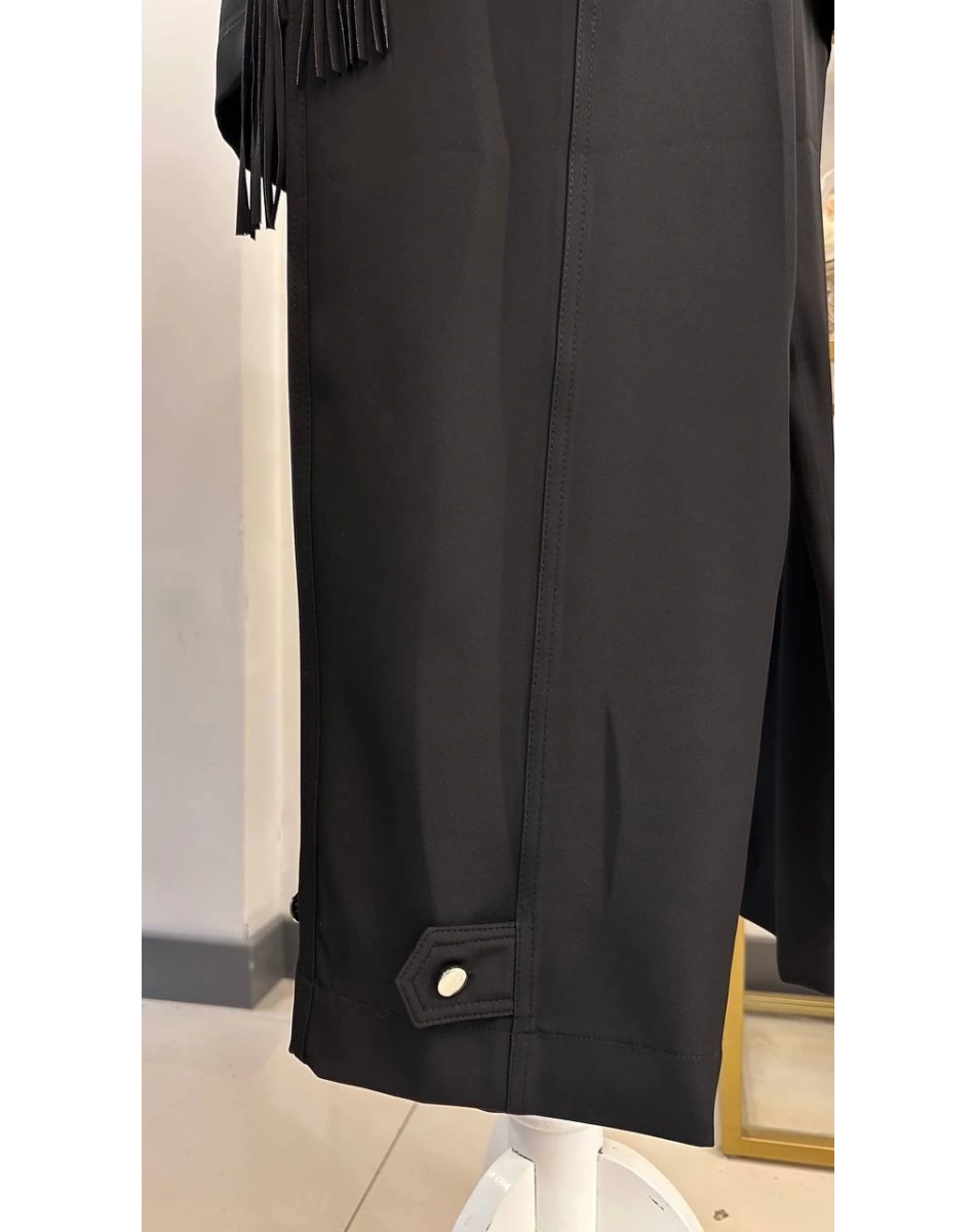 Yusuf Özdemir 26K6006 Siyah Kolları Zincir Detaylı İkili Takım