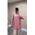Magazin 7351 Pembe Tensel Gömlek