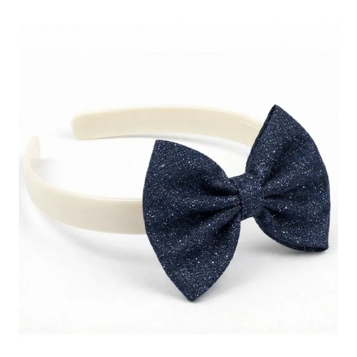 Lacivert Damlacıklı  Simli Uzun Kol parıltılı Kabarık Elbise Gelinlik Abiye