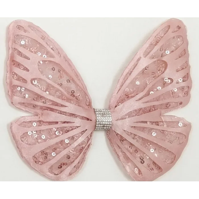 Tak Çıkarmalı Kabartmalı Kelebek-Kanat