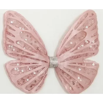 Tak Çıkarmalı Kabartmalı Kelebek-Kanat