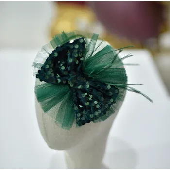 Kız Çocuk Payet Tül Klips Toka