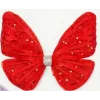 Kırmızı Tak Çıkarmalı Kabartmalı Kelebek-Kanat
