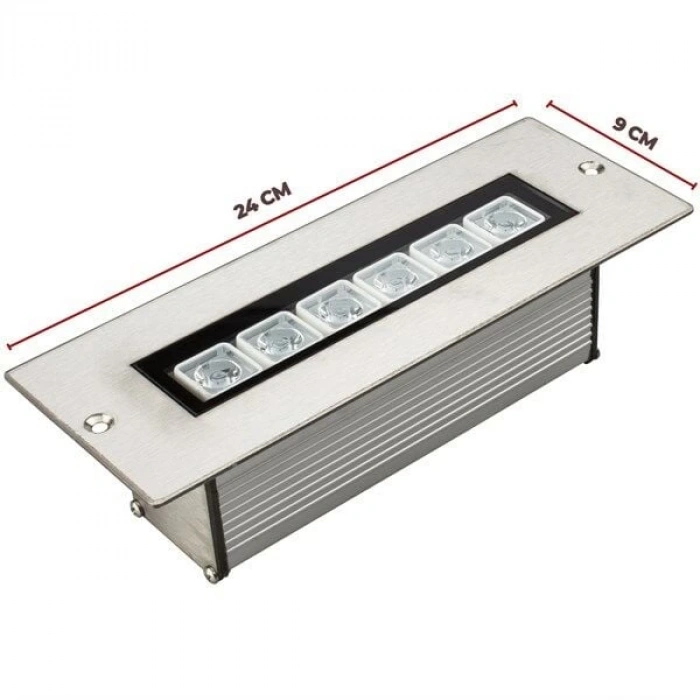 20 CM 6Watt LED Wallwasher Sıva Altı