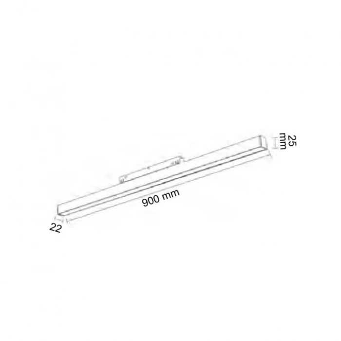 30W Opal Diffuser Magnetic Luminaire