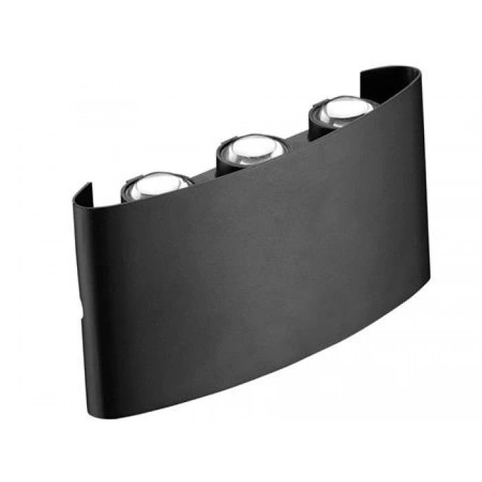 HOROZ PROTON 6 Watt Black Dual Direction Outdoor LED Fixture