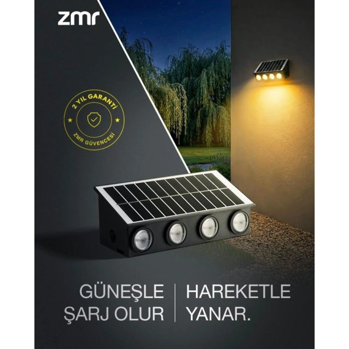 ZMR 30W VELUNA SOLAR DUVAR APLİK 3000K