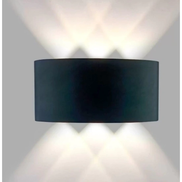 HOROZ PROTON 6 Watt Black Dual Direction Outdoor LED Fixture