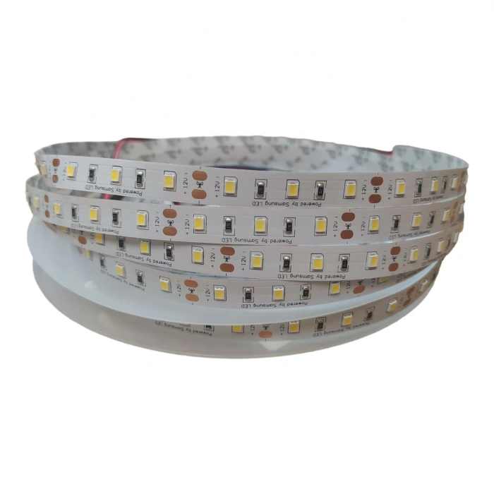 Samsung LEDLİ 60 LED /mt 2835 SMD 4000K Şerit LED 12V 14.4W/mt