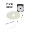 12 Volt Neon Şerit LED Günışığı 5 Metre Rulo