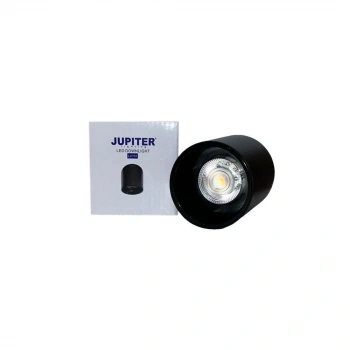 JUPITER LC701S SİYAH Alüminyum Led Spot 3000K