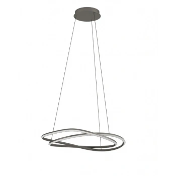 GUNTIN 180 Cm Yüksekliğinde Çelik Sarkıt Avize