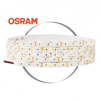Osram LEDLİ 120 LED/MT 2835 SMD 3000K Dış Mekan Şerit LED 24V 19.2W/mt IP65 Silikonlu