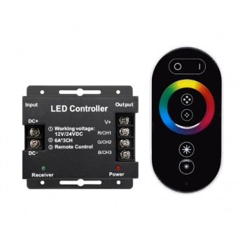 RF RGB Kumandalı Touch Dokunmatik LED Kontrol Ünitesi 12/24V
