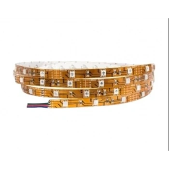 Şerit LED 30 LED/MT RGB SMD 5050 Üç Çip İç Mekan 7.2W/MT