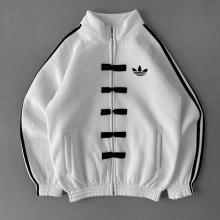 3 iplik Şardonlu Add Unisex Hırka Beyaz