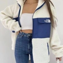 Kuzu Peluş Oversize Ceket