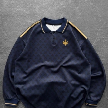 Taraftar Polo Yaka Sweatshirt