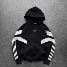 Taraftar Şeritli Oversize Sweatshirtt