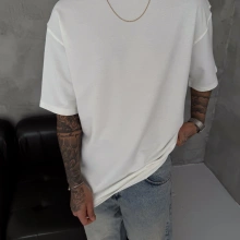 Basic Oversize Tshirt Beyaz