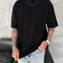 Basic Oversize Tshirt Siyah