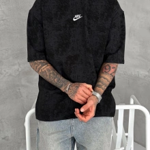 Basic Yıkamalı nk Tshirt Siyah