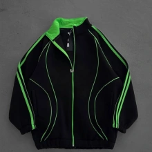 Ad Oversize neon Hırka