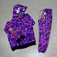 Bape Eşofman Takım Mavi Mor