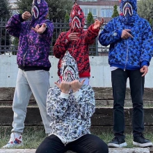 Bape Hırka Kırmızı