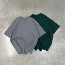 Basic Unisex Yeni Sezon Tshirt - Gri