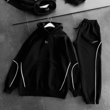 Biyeli Lastikli Eşofman Takım