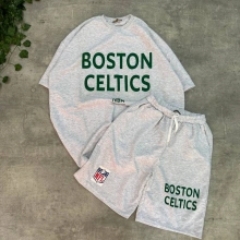 Celtis Unisex Oversize Şortlu takım - Gri