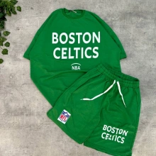 Celtis Unisex Oversize Şortlu takım - Yeşil