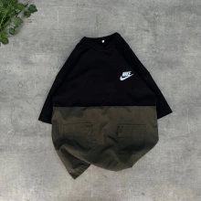 Çift Cepli Unisex Tshirt - yeşil