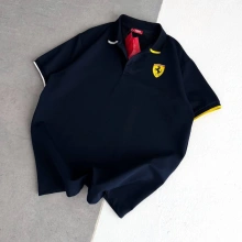 FRR Basic Polo Yaka Tshirt Lacivert
