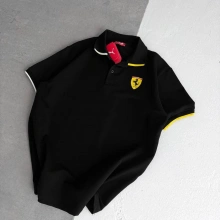 FRR Basic Polo Yaka Tshirt Siyah
